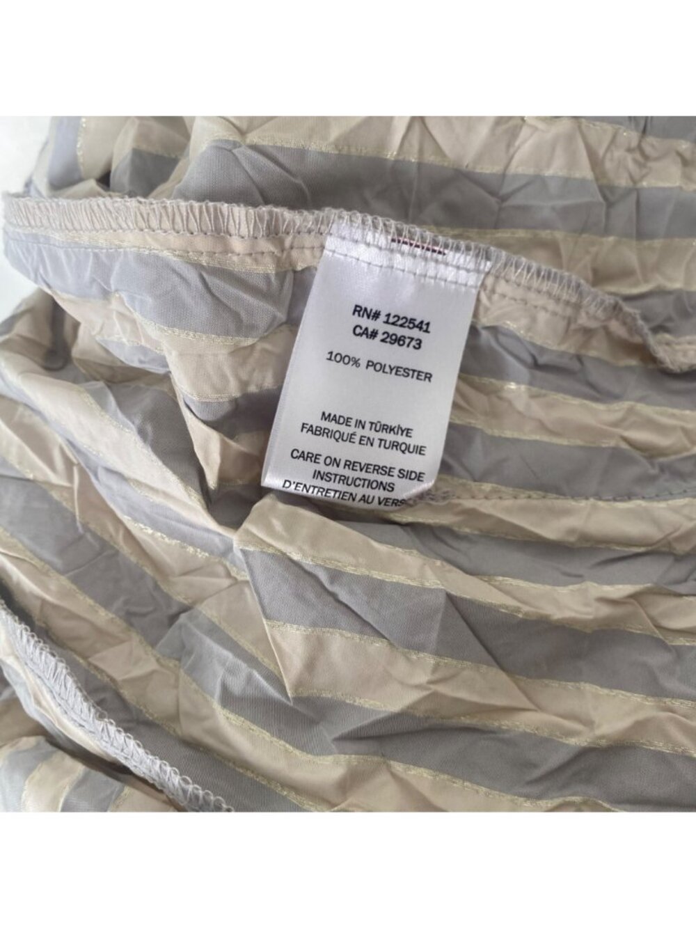 Kozan Crinkle Striped Zipper Top / Blazer - Picture 6 of 12